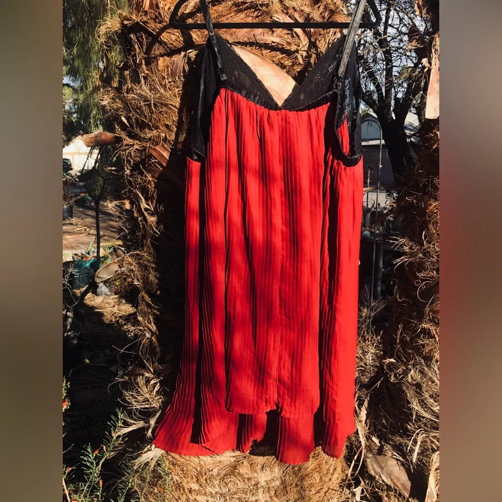 PLUS Size 4x Sheer Pleated Flirty Sexy Nightie Lounge Short Gown - Picture 3 of 10